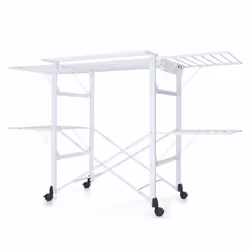 Foppapedretti Gulliver, Séchoir sur pieds, Aluminium, Nylon, Plastique, Aluminium, Noir, Blanc, 27 m, 1740 mm, 800 mm
