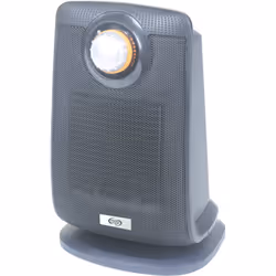 Argoclima Beat, Chauffage de ventilateur électrique, IP21, Sol, Noir, Rotatif, 2000 W