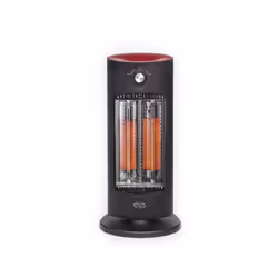 Argoclima 191070203 appareil de chauffage Intérieure Noir, Rouge 800 W Chauffage d'appoint électrique à quartz - Vue supplémentaire 2