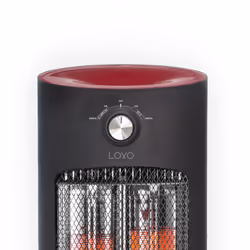 Argoclima 191070203 appareil de chauffage Intérieure Noir, Rouge 800 W Chauffage d'appoint électrique à quartz - Vue supplémentaire 4