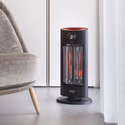 Argoclima 191070203 appareil de chauffage Intérieure Noir, Rouge 800 W Chauffage d'appoint électrique à quartz - Vue supplémentaire 6