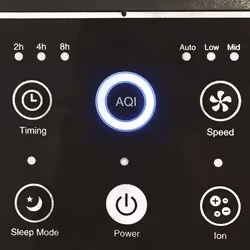 Argoclima Pury 20 m² 60 dB 35 W Noir, Blanc - Vue supplémentaire 5