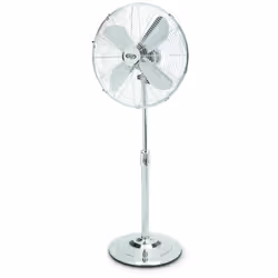 Argoclima PALLADIUM, Ventilateur à lame domestique, Acier inoxydable, Sol, Métal, 63,9 dB, 40 cm