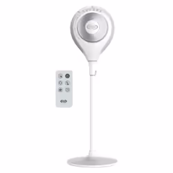 Argoclima Genius, Ventilateur sans lame domestique, Argent, Blanc, Sol, Acrylonitrile-Butadiène-Styrène (ABS), 62 dB, 37 cm
