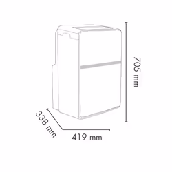 Argoclima Orion Climatiseur portatif 64 dB Blanc - Vue supplémentaire 7