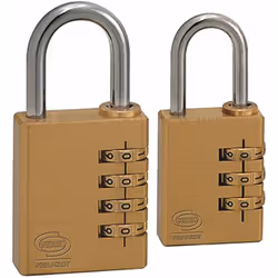 Lock du corps en laiton Hook standard Arche en acier chromé Ouverture avec combinaison de nombres Disponible Largeur: 20/30/4 ...