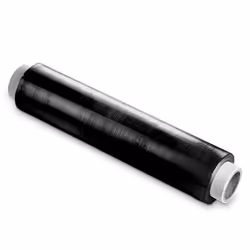 Film étirable noir WAYTEX 930724 - 23 microns - 250m x 500mm - Colis ou palette
