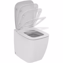 Abattant WC - Ideal Standard - T661101 - Original - Fermeture ralentie - Laqué blanc