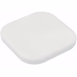 Cache de l’évacuation dimensions : 85 × 85 mm conception : blanc céramique