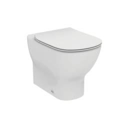 Toilette universelle au sol AcquaBlade adossée au mur Ideal Standard Tesi