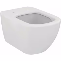 Cuvette de WC suspendue en porcelaine sanitaire vitrifiée Cuvette sans bride La porcelaine cuite à 1270°, est insensible à la ...