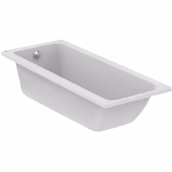 Baignoire de forme anatomique dimensions : 1800 × 800 × 465 mm (lxpxh) matériau : acrylique sanitaire coque extérieure renfor ...