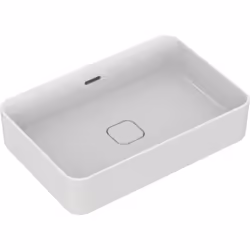 Ideal Standard Strada II 1 x lavabo à poser Terre de feu fine Avec trop-plein (fendu) Sans trou de robinetterie Type de fixat ...
