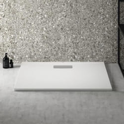 Receveur  100 X 70 Ultra Flat New acrylique rectangle blanc mat