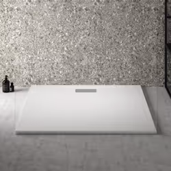 Receveur  120 X 100 Ultra Flat New acrylique rectangle blanc mat