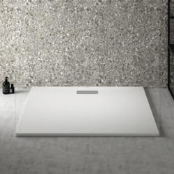 Receveur  120 X 100 Ultra Flat New acrylique rectangle blanc mat