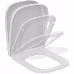 Siège de toilette couleur : blanc matériau : duroplast avec fonction de fermeture lente SoftClose facilement démontable pour  ...