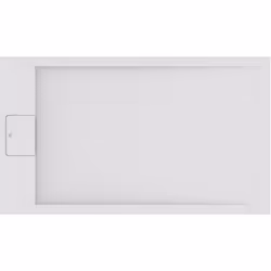 Ideal Standard Ultra Flat S i.life 1 x receveur de douche rectangulaire Matériau : fonte minérale (Ideal Solid) Dimensions ex ...