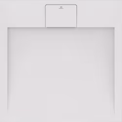 Ideal Standard Ultra Flat S i.life 1x baignoire de douche carrée Matériau : fonte minérale (Ideal Solid) Dimensions extérieur ...