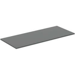 I.Life b - tablette pour lavabo, 120 cm, quartz gris mat T5284NG - Ideal Standard