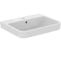 Ideal Standard - i.Life b - Lavabo 60x48 cm, avec trop-plein, trou pour robinetterie, blanc T460701