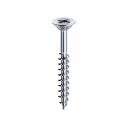 Vis à bois Panelvit MUSTAD - tête fraisée pozidriv - filetage partiel - 531005 - Vis universelle lubrifiée indiquée pour le v ...