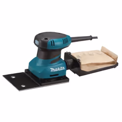 Cette ponceuse représente l'évolution des modèles Makita, augmentant la puissance, la capacité de dépoussiérage et en même te ...