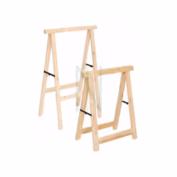 Chevalet polyvalent en bois de pin haut 75x100h cm