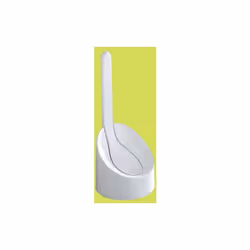 Art gedy. 2033 porte-brosse de toilette brosse de toilette chiot accessoires en plastique blanc pour toilette et salle de bai ...
