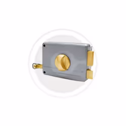 Serrure Viro Art 7601 A appliquer entrA e droite droite 40 mm 2 jets
