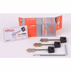 Composé de 3 clés + 1 outil de changement Art.06520.60.1 clé longue, pour serrures mod.17600-57600-57900