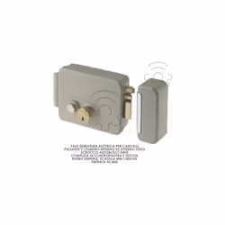 Serrure A lectrique Yale pour portails boA te A gauche EntrA e 130 x 105 mm Bouton-poussoir A cylindre intA rieur et extA rie ...