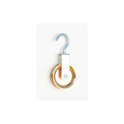 Poulie avec roue en laiton pour le fil de sA chage des vA tements 50 mm