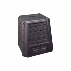 Composteur en polypropyle'ne pour de'chets organiques cm 80x80x82 ouvrable de chaque cote' capacite' 380 lt composteur de jar ...
