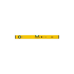 Art.70 niveau a' deux bulles pre'cision 0,5 mm/m longueur 60 cm tubulaire en aluminium avec placage e'lectrostatique - Stabila