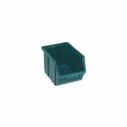 Boite a' outils empilable Terry type 112 ecobox en re'sine thermoplastique antichoc verte 160X250X129cm