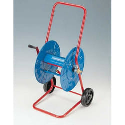 Chariot enrouleur de tuyau en métal 100mt tuyau mm.16 irrigation - Salon