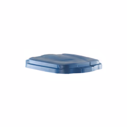 Couvercle de remplacement standard pour poubelle bleue de 100 litres