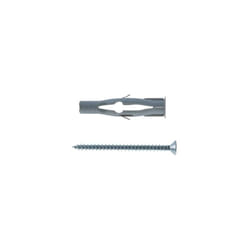 100 pcs Fischer chevilles avec vis fu 6x35V fixations de chevilles en nylon