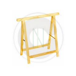 Astigarraga - Chevalet polyvalent en bois de pin standard 73,5x75h cm