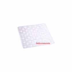 tapis de douche antidA rapant CA"ur tapis transparent Gedy 55x55 cm