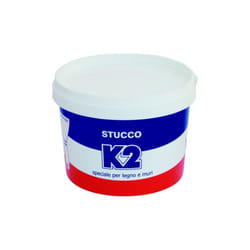 K2 - 1 kg de mastic de remplissage en pA te avec une spatule, adhA sif blanc pour le lissage