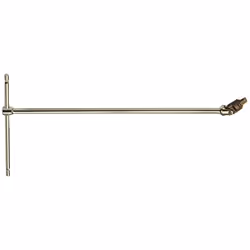 953 design chromé, mâle hexagonal articulé, UNI 6754 Taille 8 mm