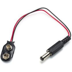 Câble d'alimentation 9v pour coffre-fort électronique Cisa Salone