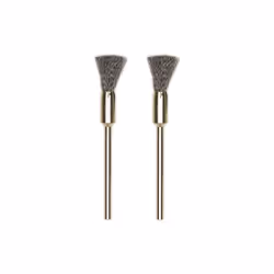 PROXXON 28951 2 BROSSES EN ACIER AVEC BROSSE 8 mm. POUR ENLEVER LA ROUILLE