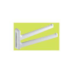 Porte-serviettes junior blanc et porte-serviettes avec joint