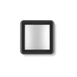 Duralamp - Lampe de balisage 370 lumen cm 14x14x5 en plastique e'cran polycarbonate opale pour jardin exte'rieur