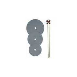 28830 3 dischi troncatori + codolo per plastica legno - Proxxon