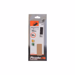 cf 10 plaques perforA es avec corindon piranha X31110 black & decker 93x230 mm grain 150