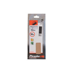 Cf 10 plaques perforA es avec corindon Piranha X31110 black & decker 93x230 mm grain 150